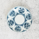 【お皿】丸平小皿 丸紋花絵 | 三川内焼 | 平戸松山窯