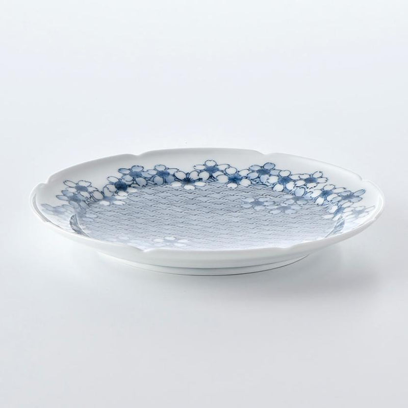 【お皿3枚セット】7寸洋皿 桜 | 三川内焼 | 平戸松山窯