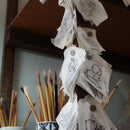 【茶器セット】平急須&さまし&丸平仙茶 平戸十草雷紋 | 三川内焼 | 平戸松山窯