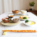 【箸】 彩筆 (紅葉) 箸置付 (22.5cm) | 筆描き