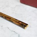 【輪島塗箸】橋本幸作漆器店 本堅地輪島塗箸 翔天 鳳凰 (1膳, 名入れ可)