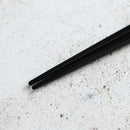 【輪島うるし箸 】橋本幸作漆器店 手描き蒔絵箸 花便り 黒 (1膳, 名入れ可)