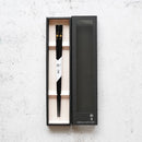 【輪島うるし箸 】橋本幸作漆器店 手描き蒔絵箸 花便り 黒 (1膳, 名入れ可)