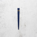 【輪島うるし箸 】橋本幸作漆器店 干支 こども箸 ねずみ 藍 (1膳, 名入れ可)