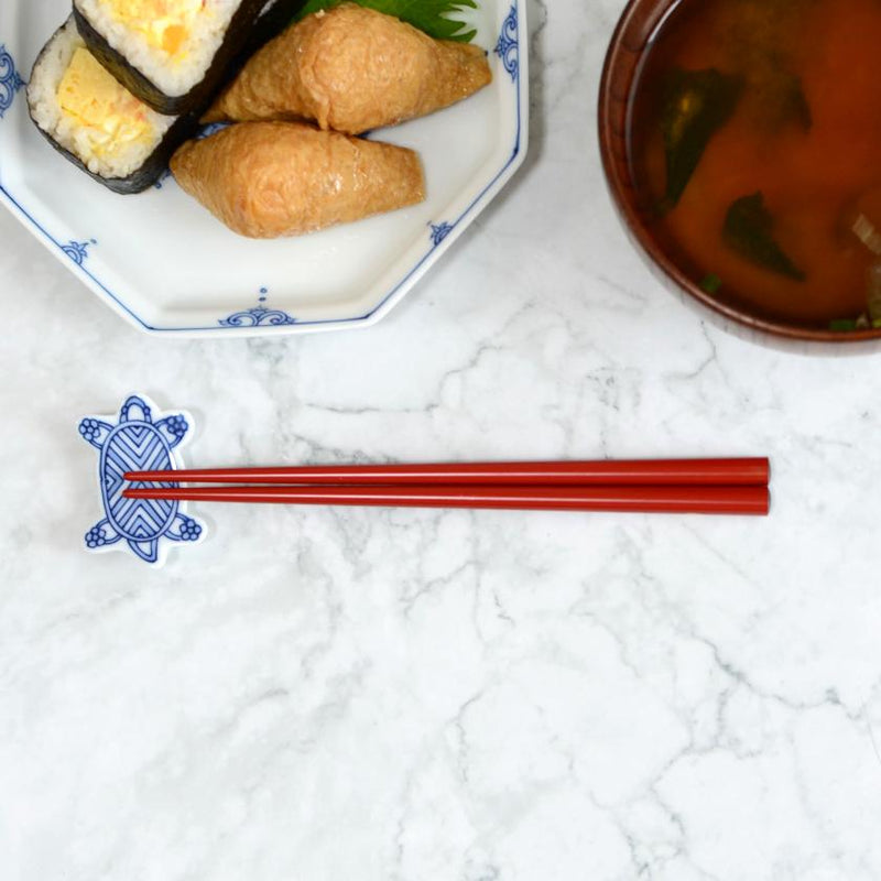【輪島うるし箸 】橋本幸作漆器店 干支 こども箸 たつ 朱 (1膳, 名入れ可)