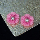 【ピアス】クロースフラワー 聴 (ゆるし) | つまみ細工
