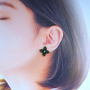 【ピアス】クロースフラワーピアス 3点セット （アースカラー 3色） | つまみ細工 | eつまみ