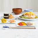 【漆 十八膳塗】十八膳 箸 こま 青 (1膳)