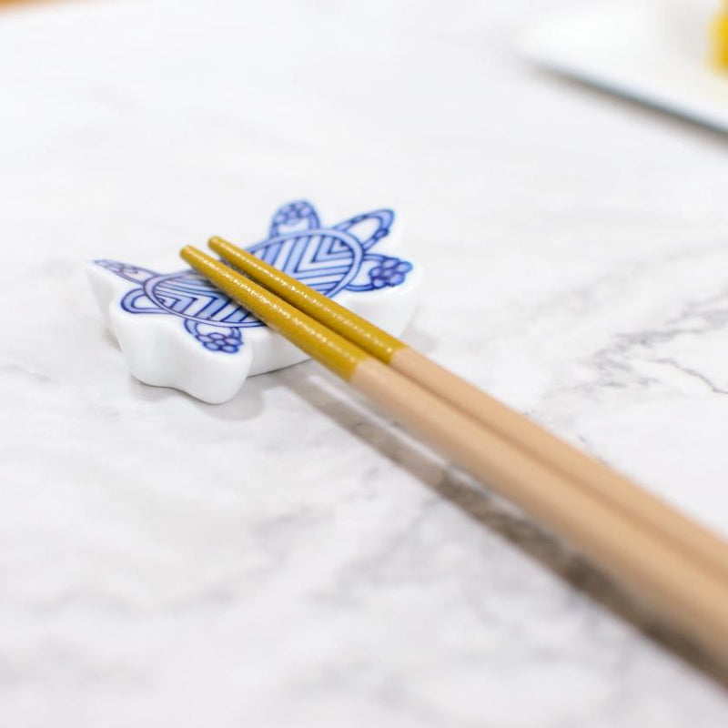 【漆 十八膳塗】十八膳 箸 こま 黄 (1膳)