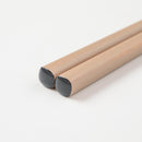 【漆 拭き漆 真塗】十八膳 箸 凛 ぎん・白 (1膳)