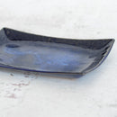 【皿】角プレート (M) 藍-indigo- | 大谷焼 | 大西陶器