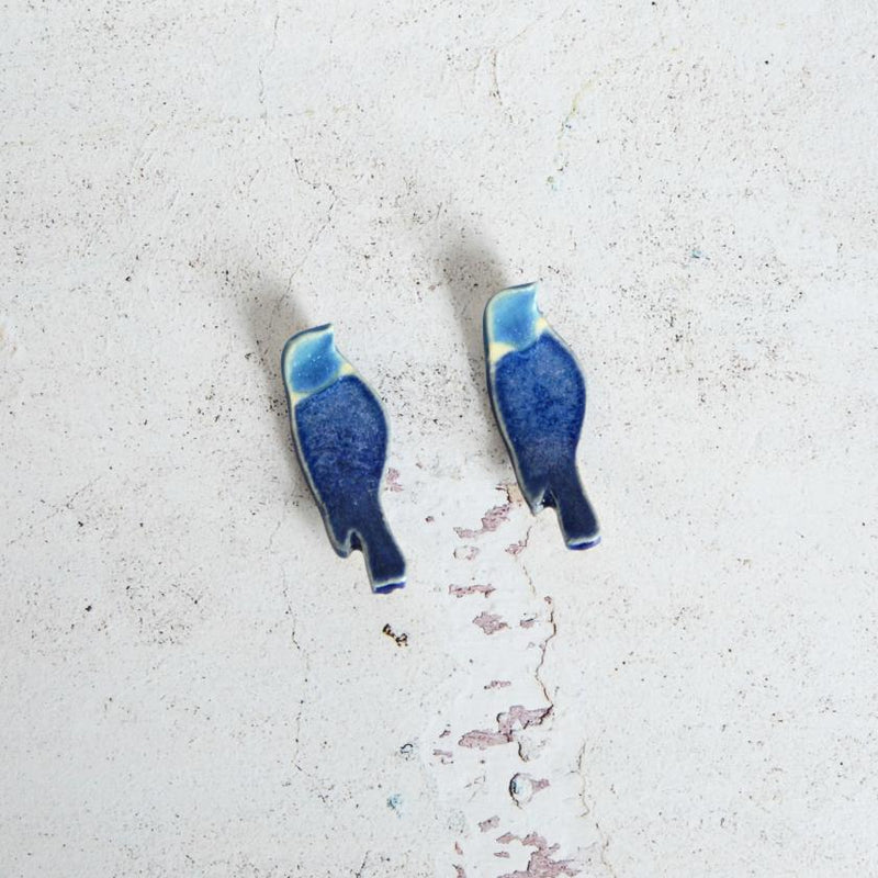 【箸置き】藍-indigo- 鳥 (2ヶ) | 大谷焼 | 大西陶器