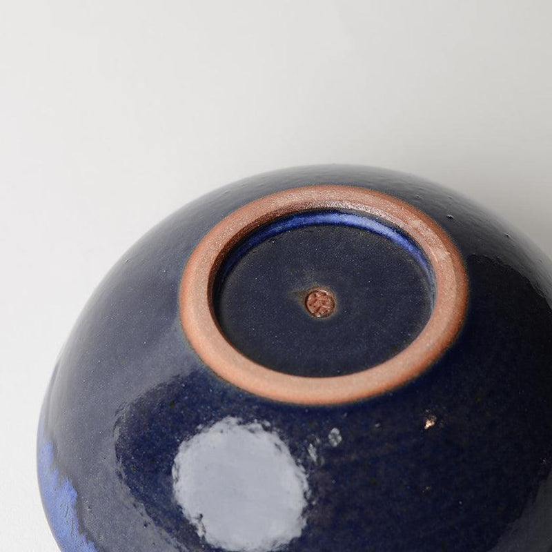 【皿2点セット】藍‐indigo- (フリーボウル (S), スプーン) | 大谷焼 | 大西陶器