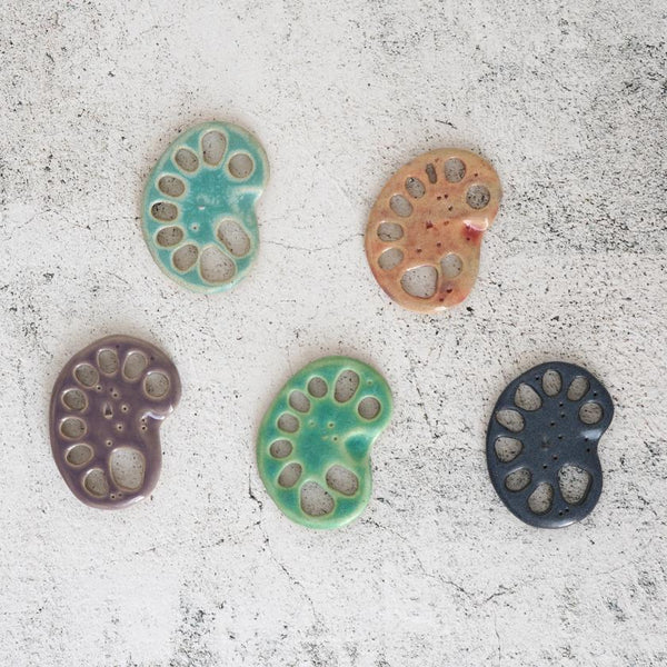 【箸置き】れんこん | 大谷焼 | OTANIYAKI tamura 1784