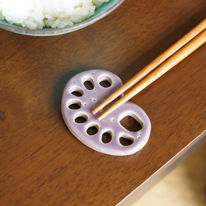 【箸置き】れんこん (5ヶ) | 大谷焼 | OTANIYAKI tamura 1784