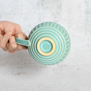 【マグカップ】2点セット (ターコイズブルー、瑠璃釉薬) | 大谷焼 | OTANIYAKI tamura 1784