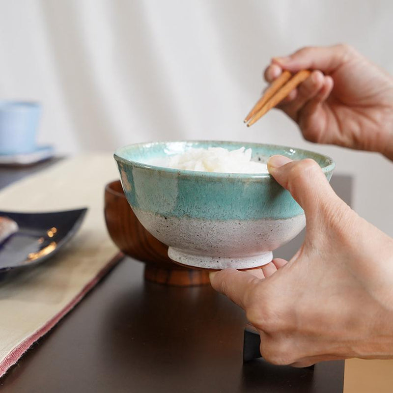 【大谷焼】梅里窯 平成茶碗 白唐津