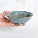 【大谷焼】梅里窯 昭和茶碗 瑠璃唐津