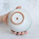 【大谷焼】梅里窯 令和茶碗 (白唐津, 碧緑唐津)