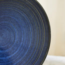 【大谷焼】森陶器 プレート皿 藍 (宇宙)
