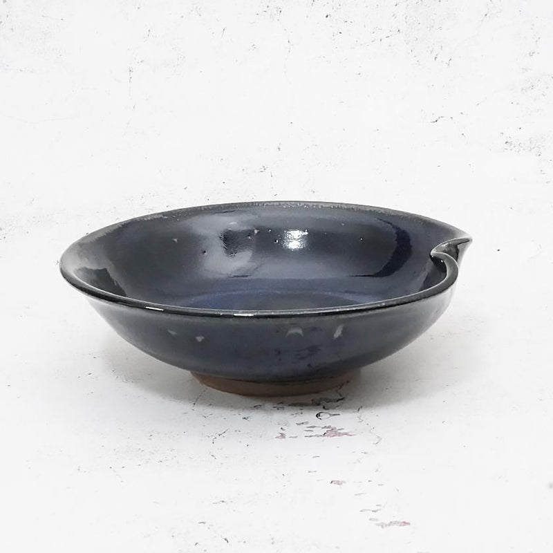 【大谷焼】森陶器 鉢 藍 (宇宙, 1点物)