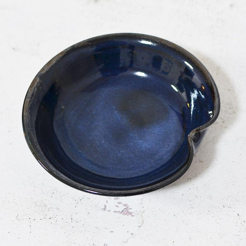 【大谷焼】森陶器 鉢 藍 (宇宙, 1点物)