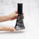 【大谷焼】森陶器 花瓶 藍かけ分け A (1点物)