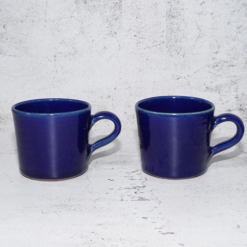 【大谷焼】森陶器 マグカップ 2ヶセット 藍