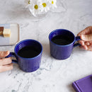 【大谷焼】森陶器 マグカップ 2ヶセット 藍