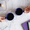 【大谷焼】森陶器 マグカップ 2ヶセット 藍