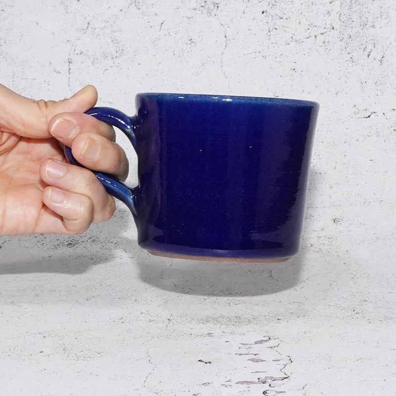 【大谷焼】森陶器 マグカップ 2ヶセット 藍