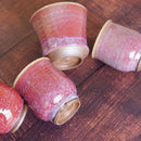 【大谷焼】佳実窯 夫婦湯吞 辰砂 (木箱)