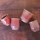 【大谷焼】佳実窯 カップ 辰砂