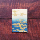 【はがき】雲 金 藍地 (1枚)｜唐紙