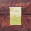 【はがき】雲 金 抹茶地 (1枚)｜唐紙