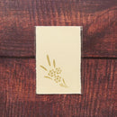 【はがき】水仙 金 無地 (1枚)｜唐紙