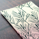 【はがき】松 濃い草 桃地 (1枚)｜唐紙