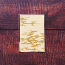 【はがき】雲 金 無地 (3枚)｜唐紙