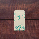 【ポチ袋】(大) 笹 若草 (2枚)｜唐紙