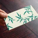 【ポチ袋】(大) 笹 若草 (2枚)｜唐紙