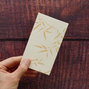 【ポチ袋】(大) 笹 金雲母 (2枚)｜唐紙