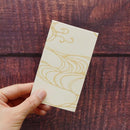 【ポチ袋】(大) 水 金雲母 (2枚)｜唐紙