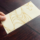 【ポチ袋】(大) 水 金雲母 (2枚)｜唐紙