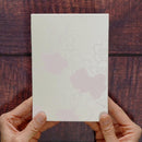 【御朱印帳】雲母引き 梅 桃地｜唐紙