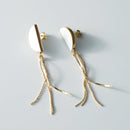 【ピアス】半月 | 有田焼 | 6.kiln