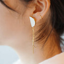 【ピアス】半月 | 有田焼 | 6.kiln