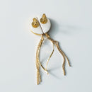 【ピアス】半月 | 有田焼 | 6.kiln