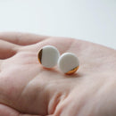 【ピアス】月の満ち欠け | 有田焼 | 6.kiln