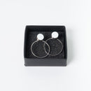 【ピアス】白磁シルバー | 有田焼 | 6.kiln