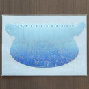 【折り紙トレイ】紙の貝殻椀 砂子青 | 加飾技法